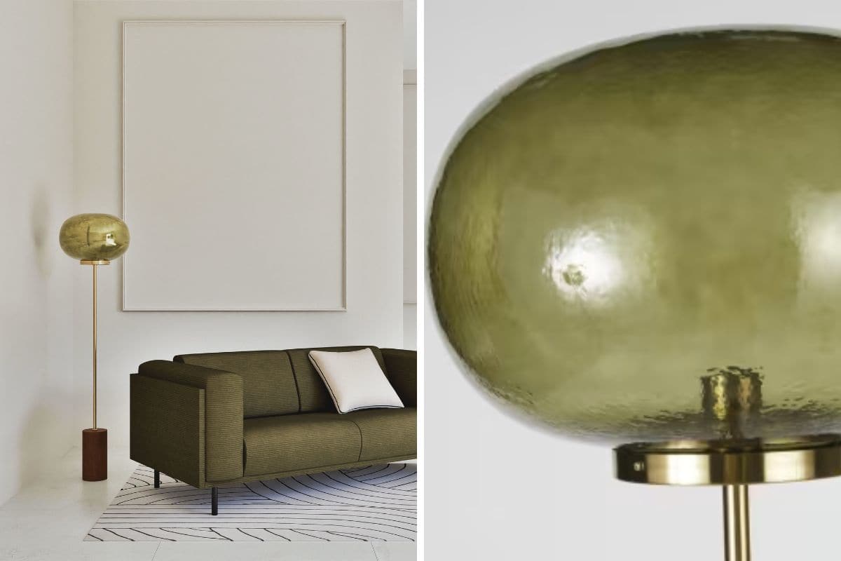 Lampada verde