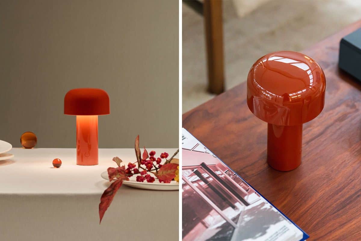 Lampada rossa