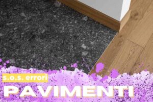 Pavimento mattonella e parquet