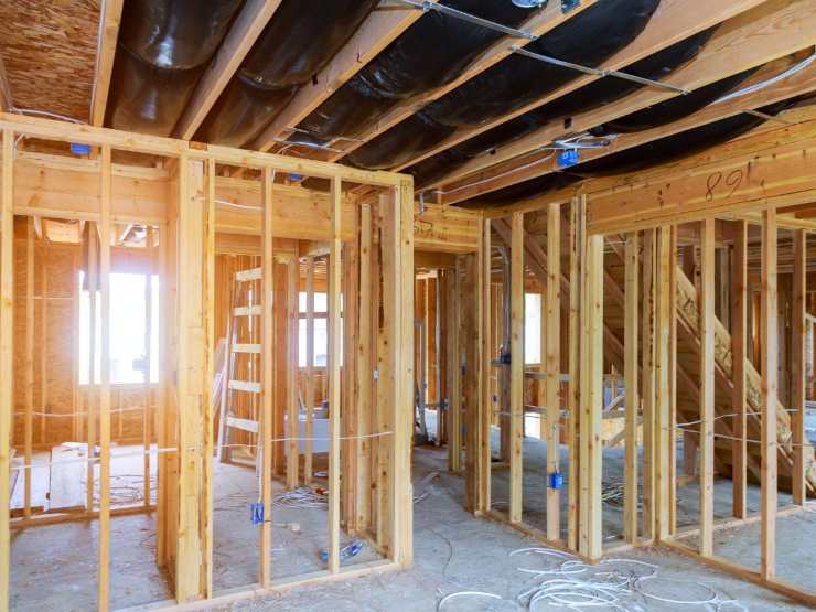 costruzione casa in legno