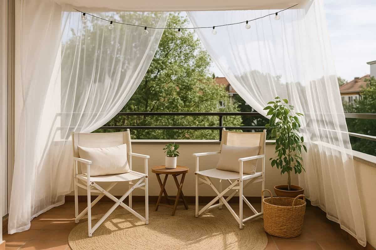 Salotto in balcone