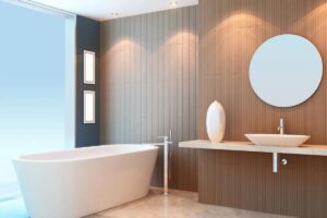 un bagno lussuoso