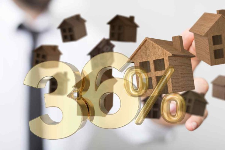 Case e 36%