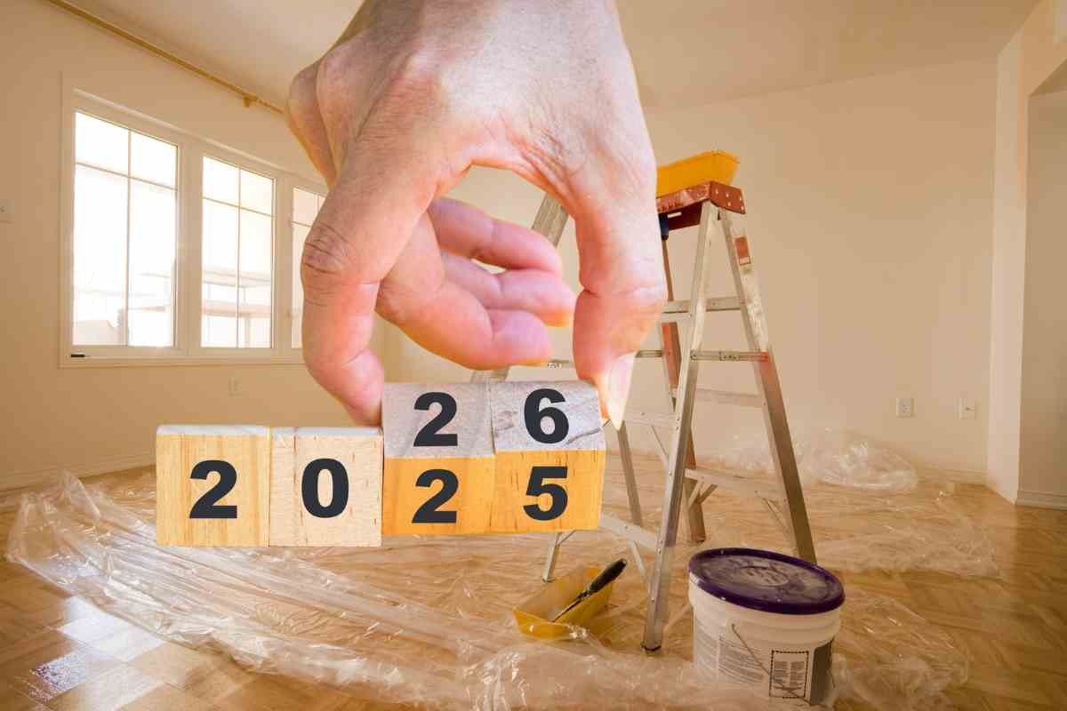 casa lavori e calendario 2025