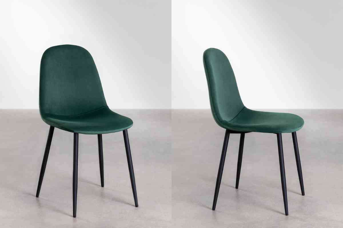 Sedia in velluto Glamm Sklum 