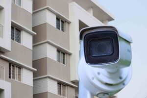 Telecamera e condominio