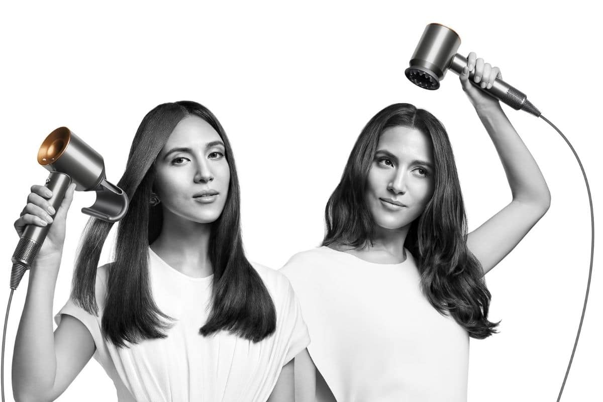 due conne con Asciugacapelli Dyson Supersonic