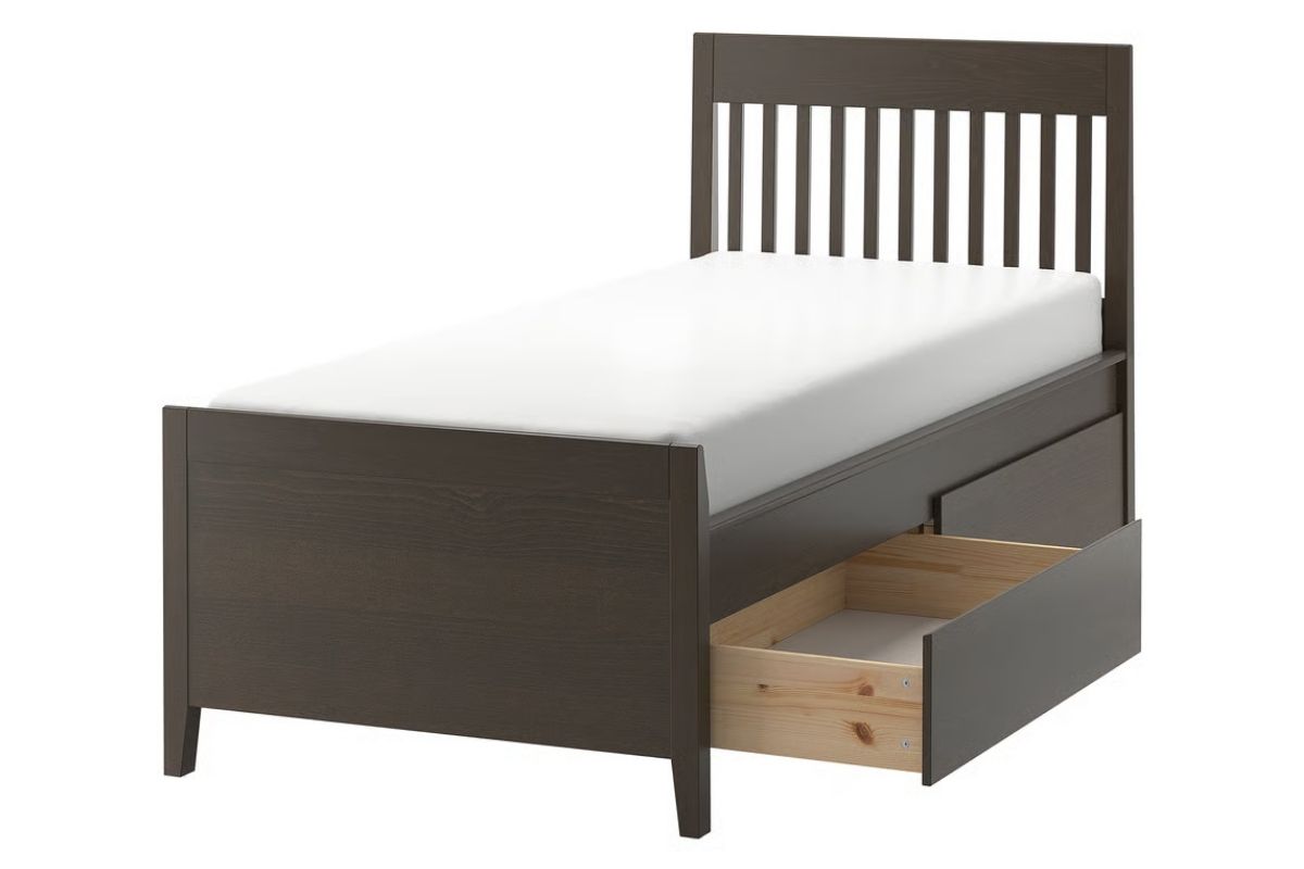 IDANÄSStruttura letto con cassetti
