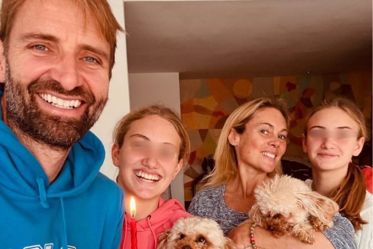 famiglia Massimiliano rosolino