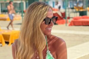 Federica panicucci al mare