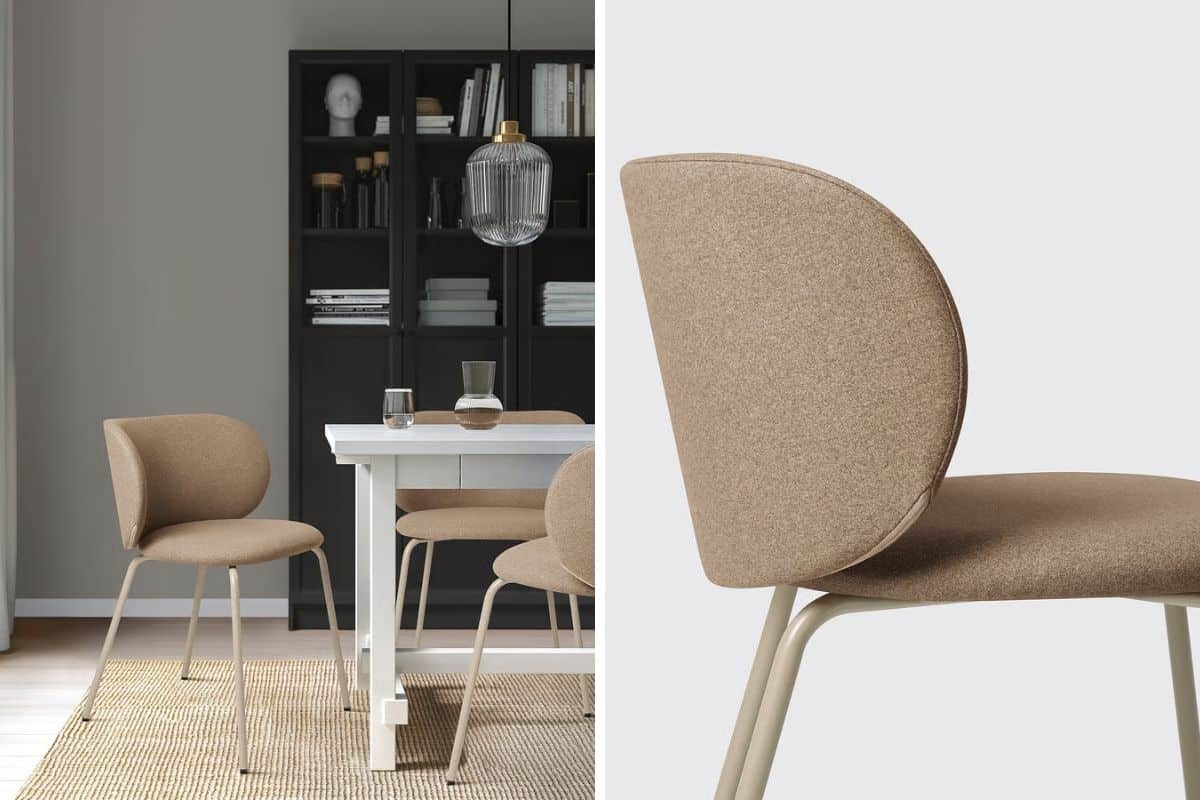 KRYLBO Sedia, Tonerud beige scuro