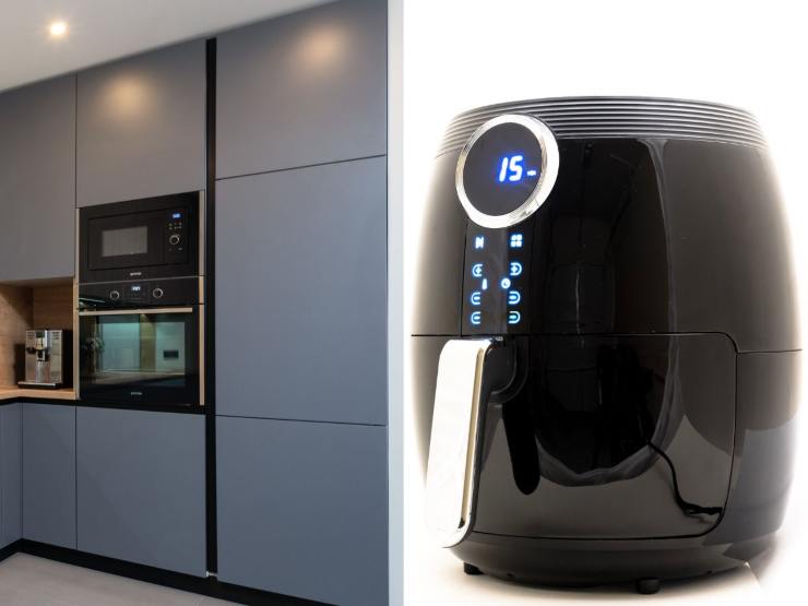 forno elettrico e friggitrice ad aria