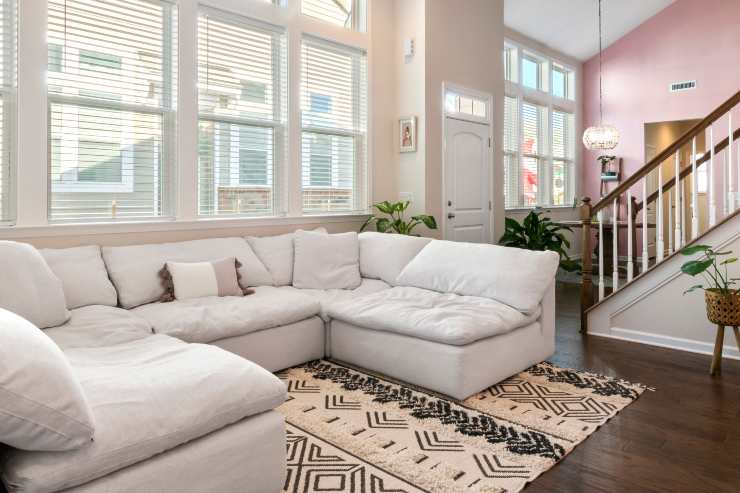 Salotto con chaise longue