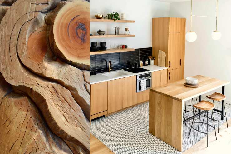 Legno massello e cucina in legno massello