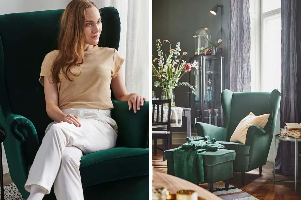 Poltrona verde