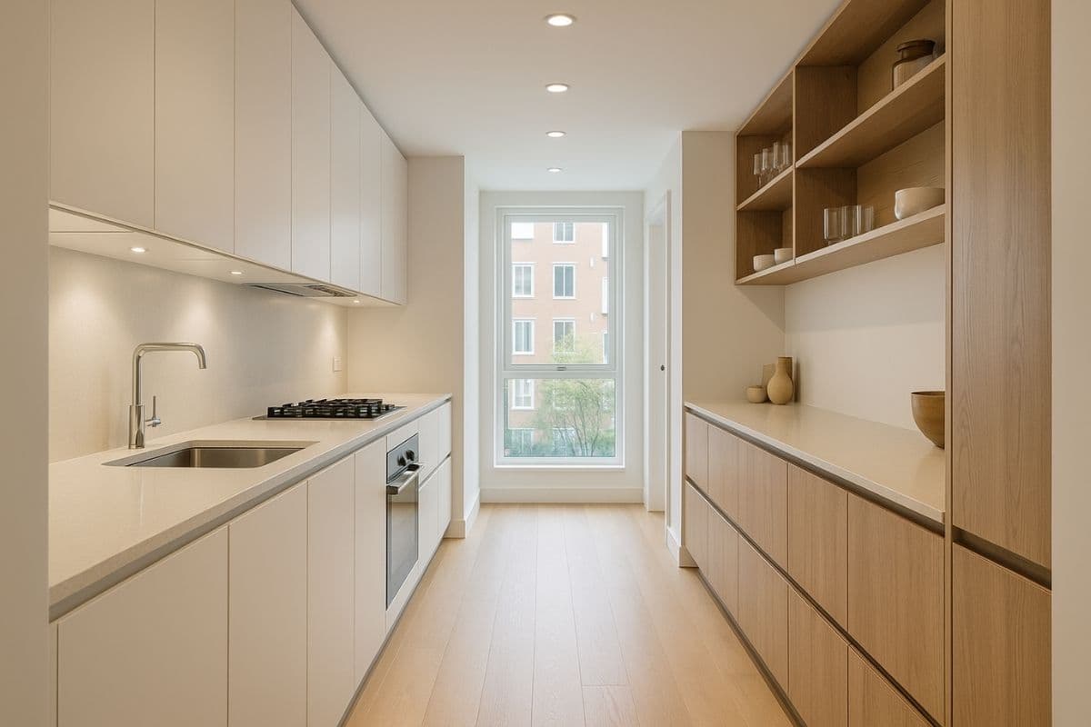 Modello di cucina passante