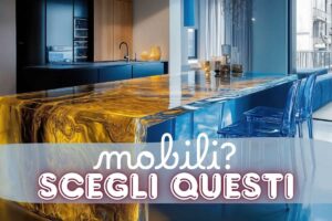 cucina con sedie trasparenti