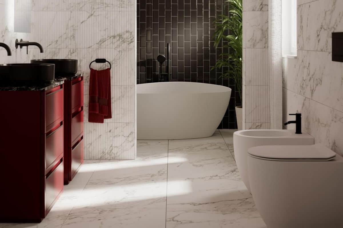 bagno in marmo