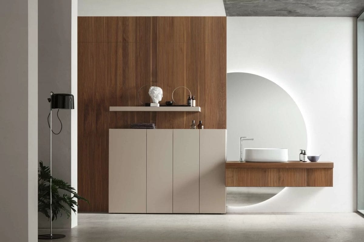 specchio decorativo bagno
