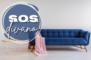 divano blu