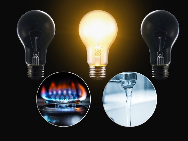 acqua, luce e gas