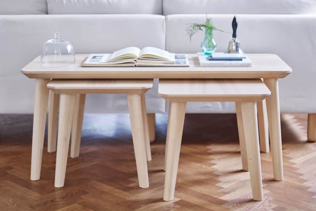 tavolino Ikea legno