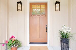 l'ingresso accogliente di una casa