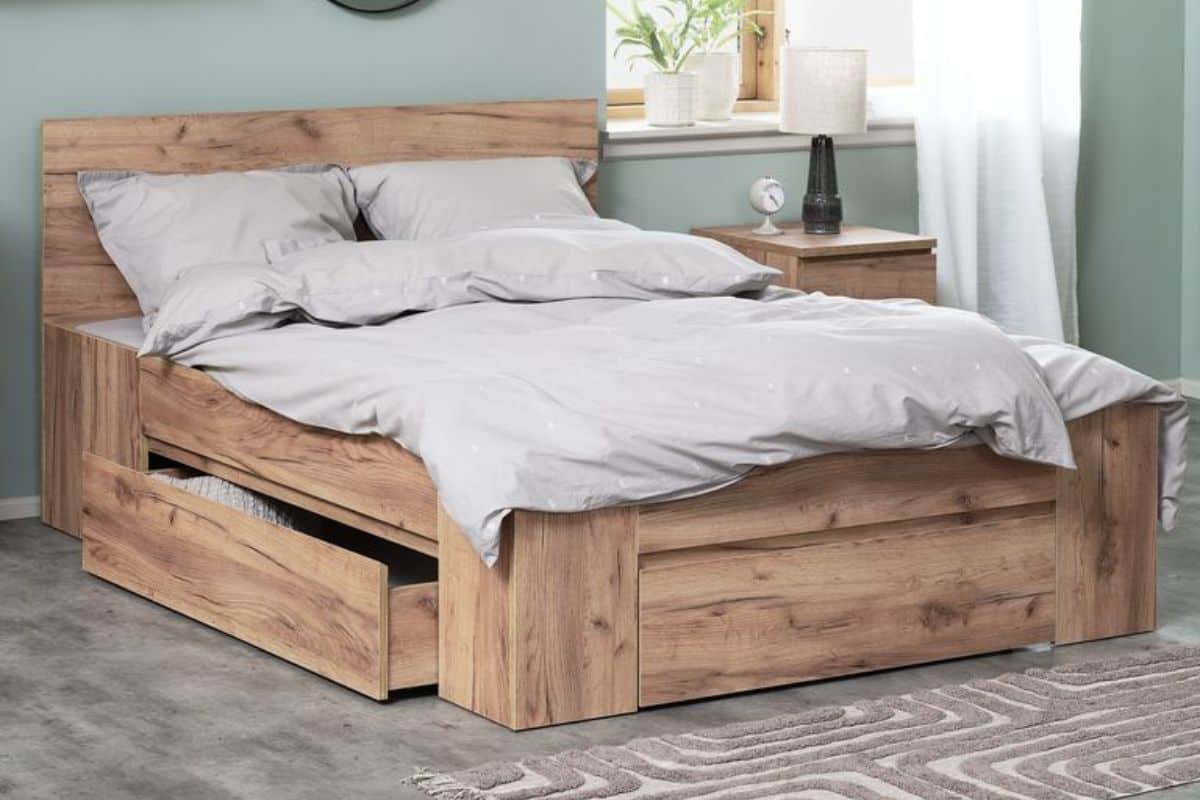 letto struttura legno
