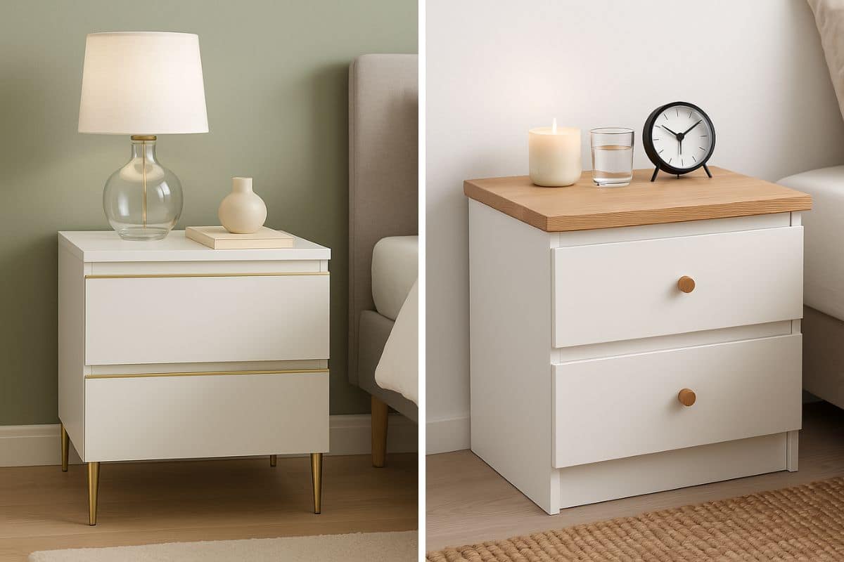 Comodino Ikea personalizzato
