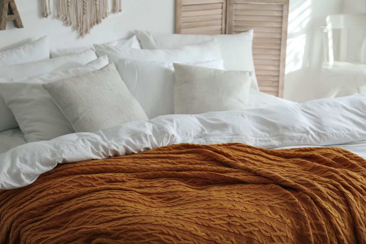 plaid su letto matrimoniale