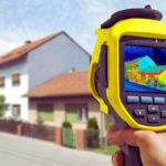 misuratore calore infrarossi e abitazione