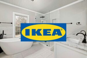 bagno e scritta ikea