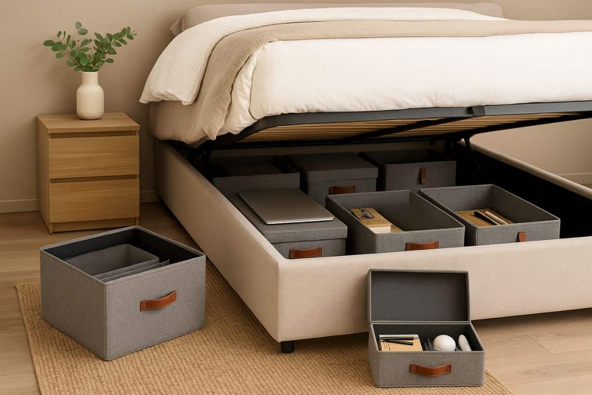 Letto contenitore