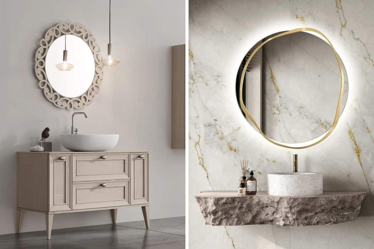 specchi decorativi bagno