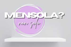 Mensola bianca