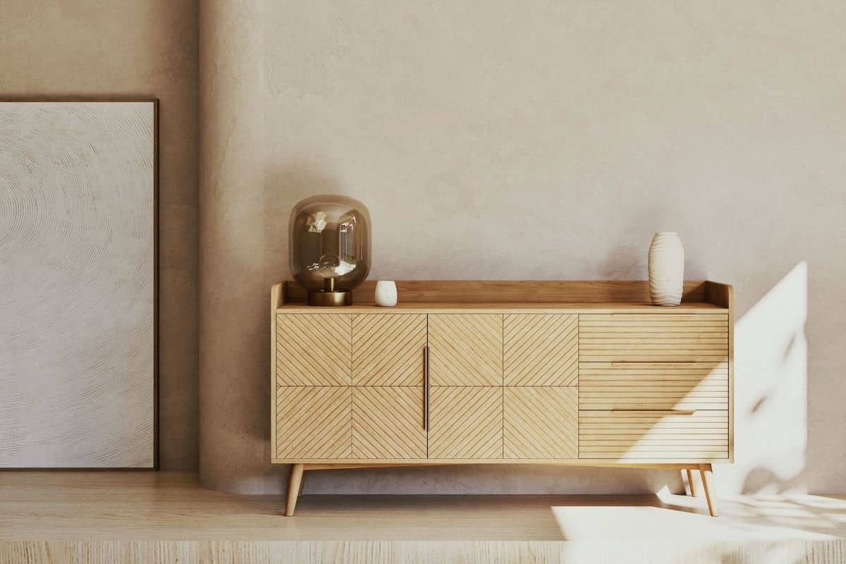 credenza in legno