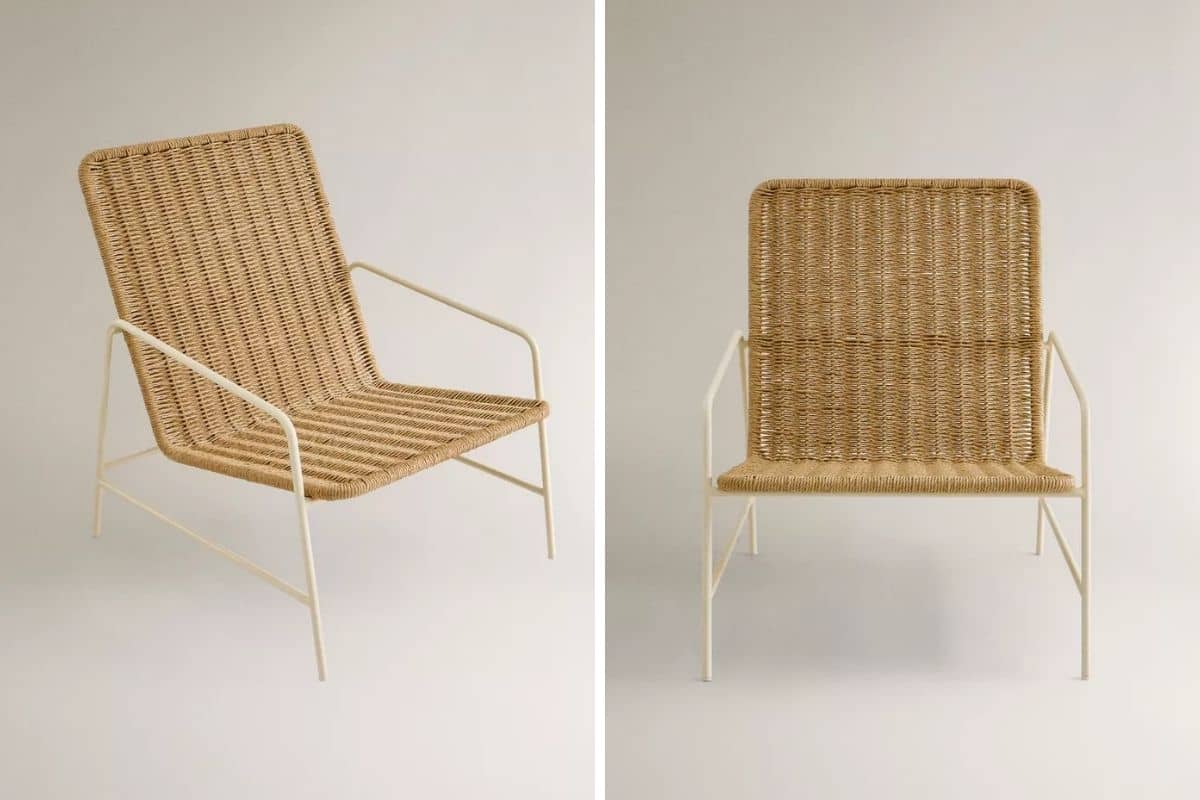 sedia rattan