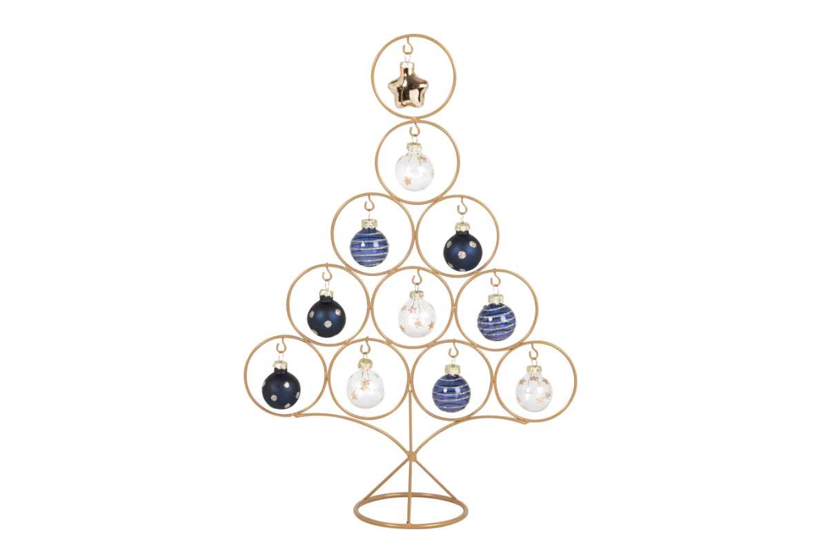 Albero di Natale in metallo dorato Maisons du Monde