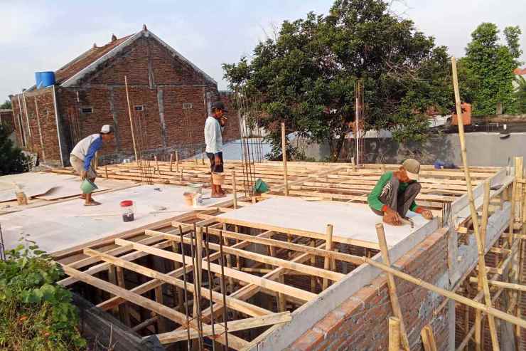 Casa in costruzione