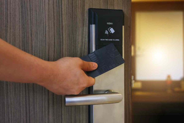 Badge per entrare in casa