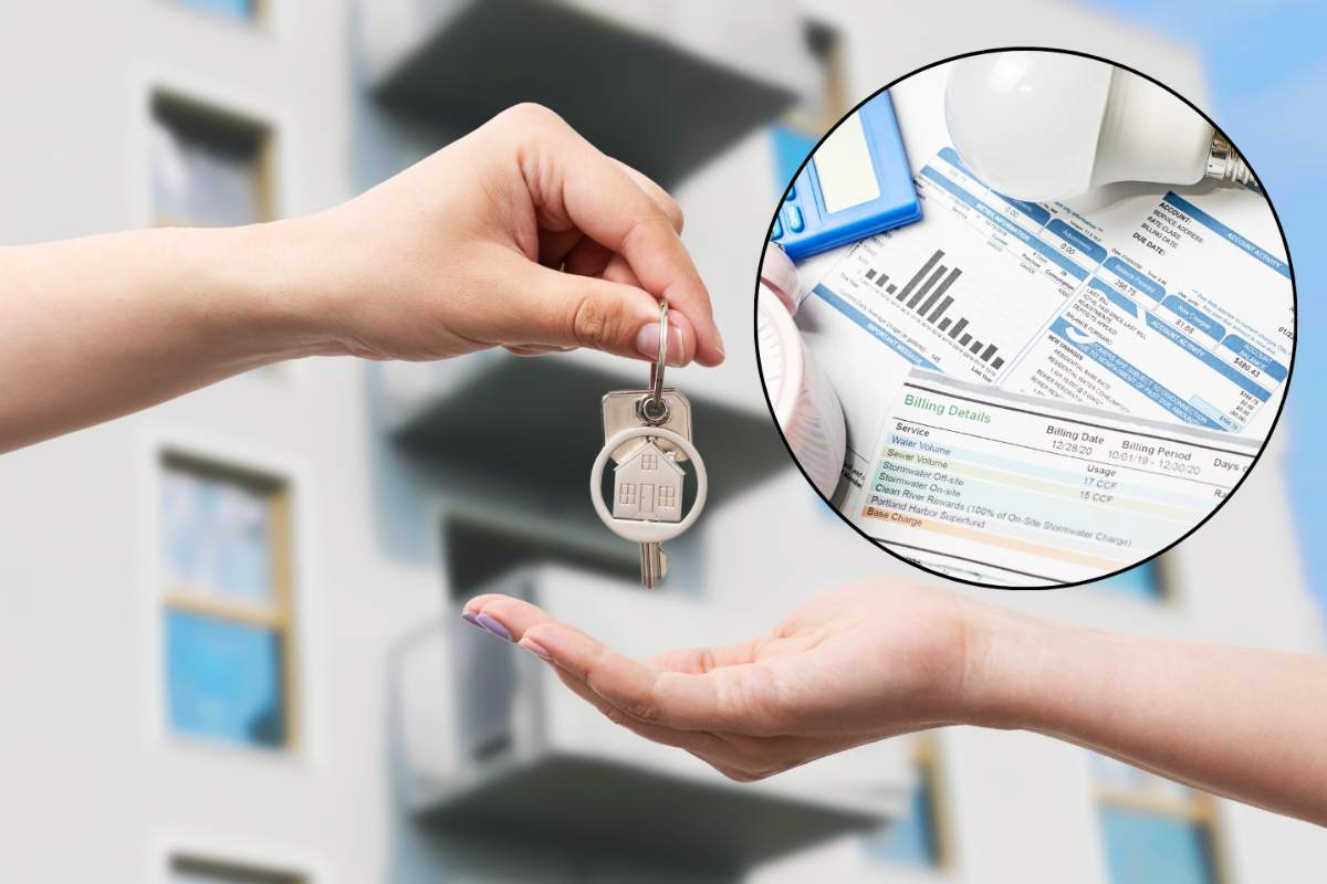 consegna chiavi e bollette