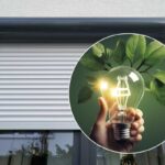 tapparella e lampadina green