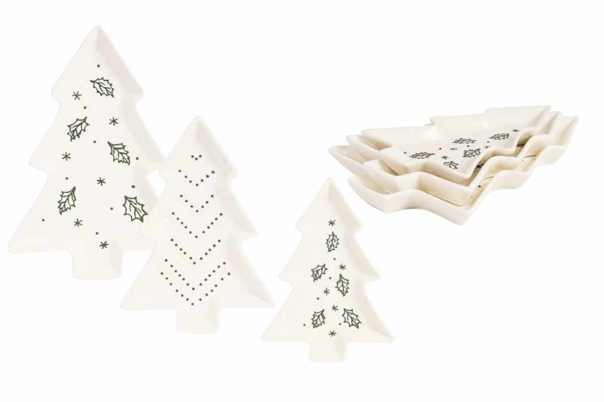 Set piattini aperitivo natalizio Fribourg Maisons du Monde