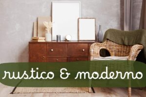 credenza e poltrona