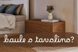 baule camera da letto