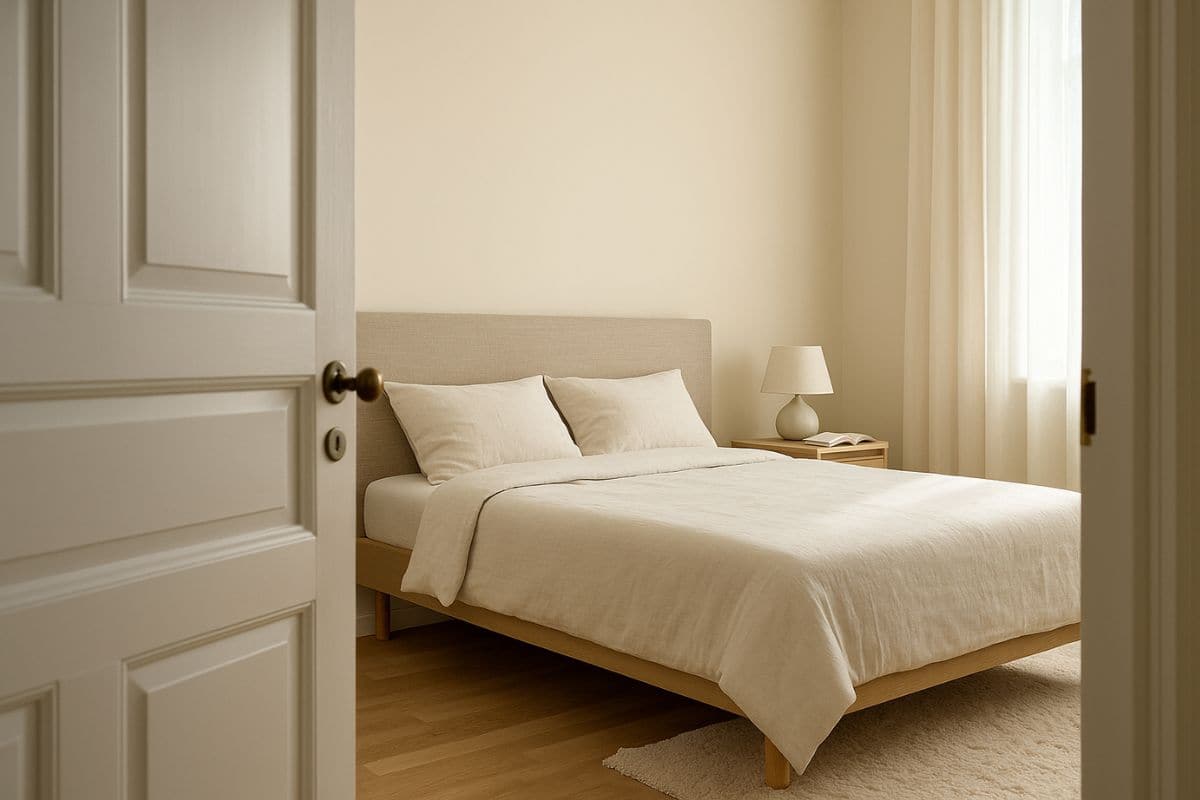 letto con testata