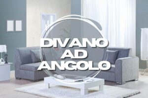 Divano ad angolo in salotto