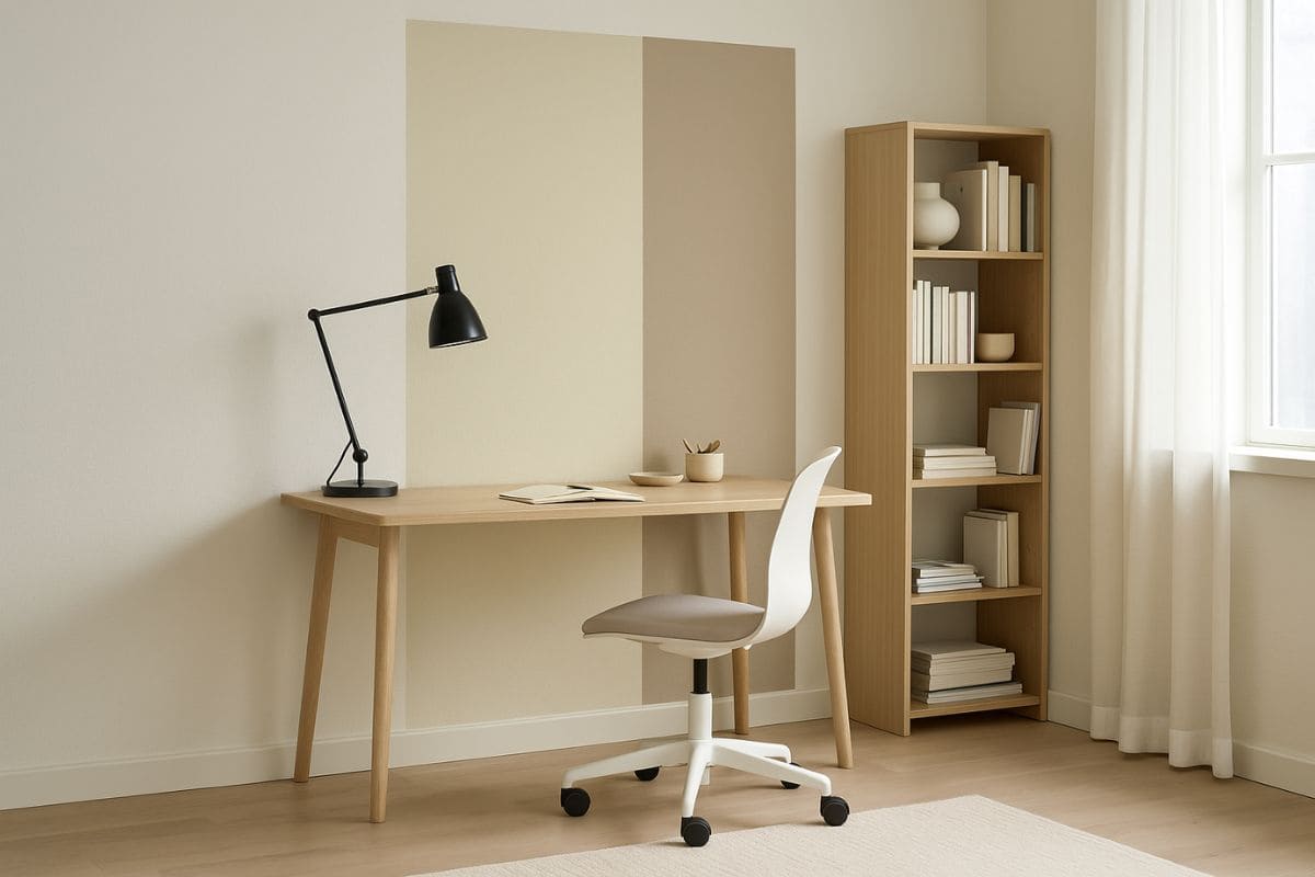 Forma geometrica su parete