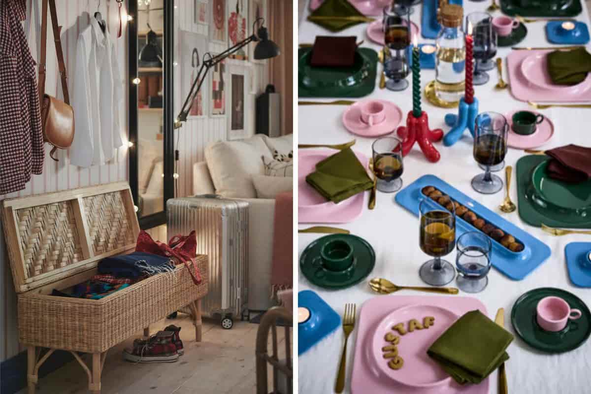 Panca e collezione Ikea