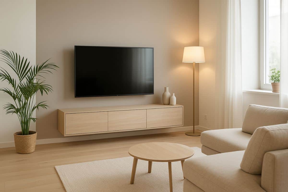 salotto con TV